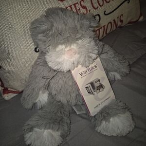 Warmies Jr Gray Plush Stuffed Animal
